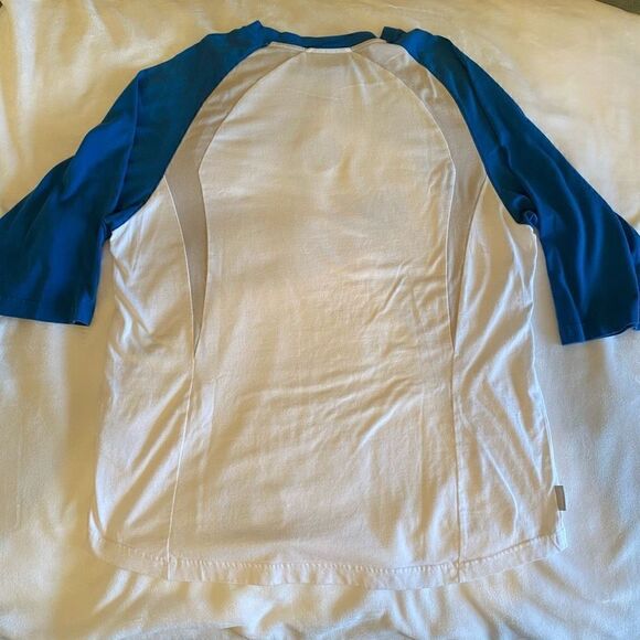 Nike Men’s Dri-Fit Center Swoosh MLB Chicago Cubs Baseball Style Tee Size Large - Picture 2 of 8